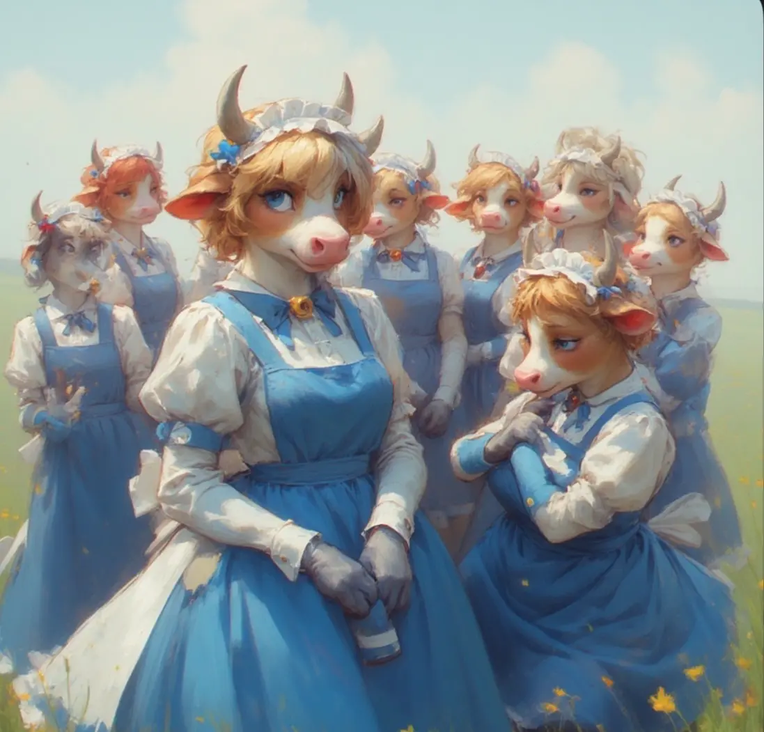 Avatar of Eight Maids of Milking (Futa and female)