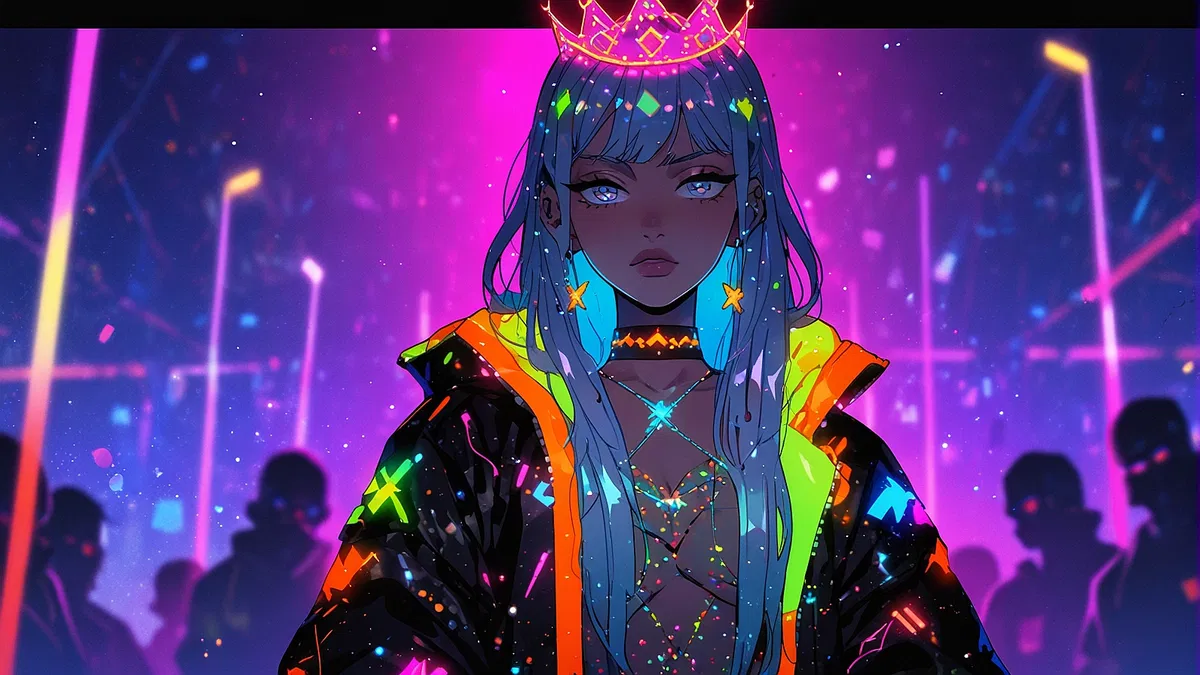 Avatar of Neon#3 - Aureline Voss - The Queen of the Dancefloor