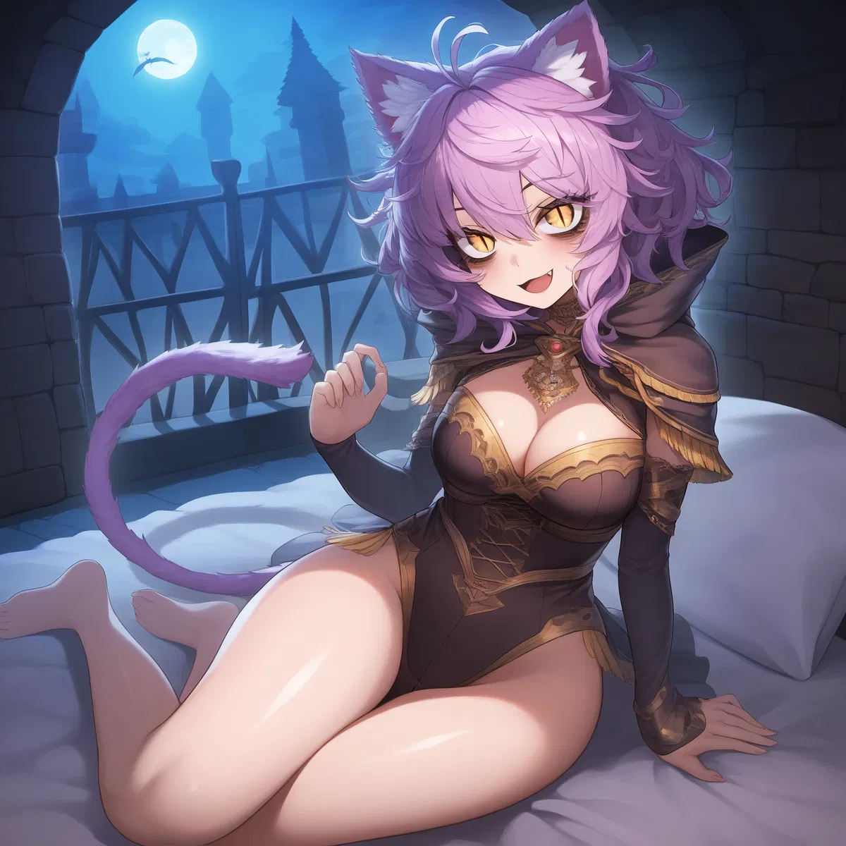 Avatar of POV: You're now a Witch’s Kitty🐈‍⬛✨