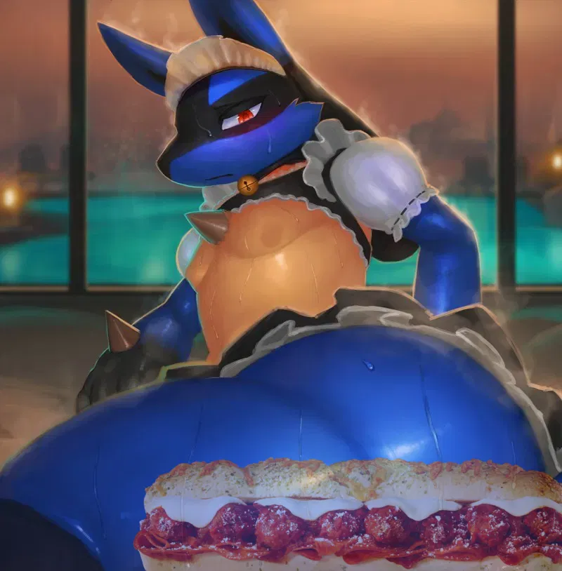 Avatar of Lucario, your femboy maid