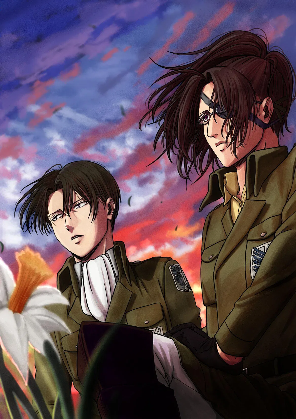 Avatar of Levi and Hange