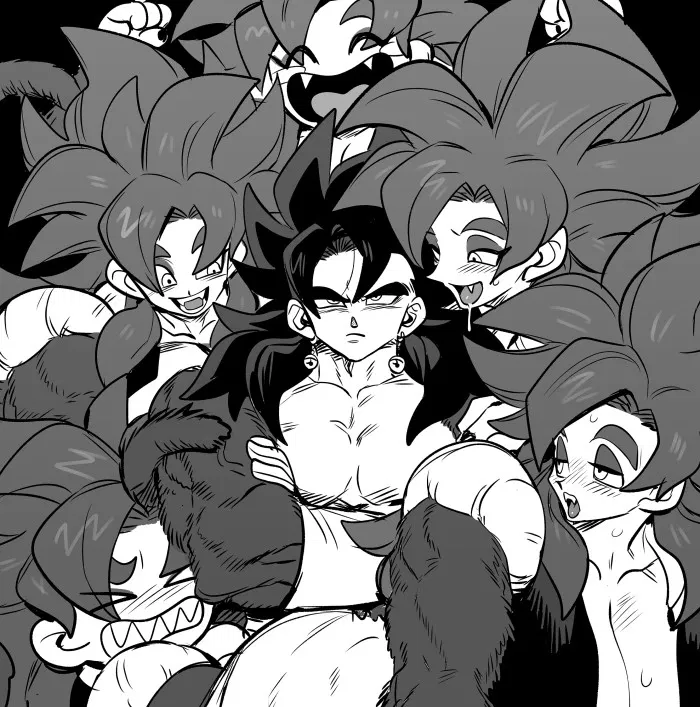 Avatar of Super Saiyan 4 Gogeta - Attack of the Clones 