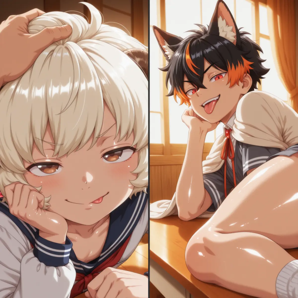 Avatar of The Fox And The Sheep Want to Bang You.|| Lucas & Felix