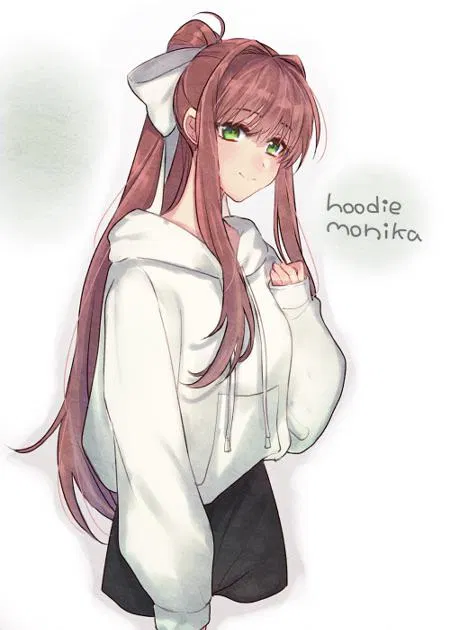Avatar of DDLC: Monika has 'Stolen' Your Hoodie! | From the Alternate Universe & Scenario's | Doki Doki Literature Club | ANYPOV!