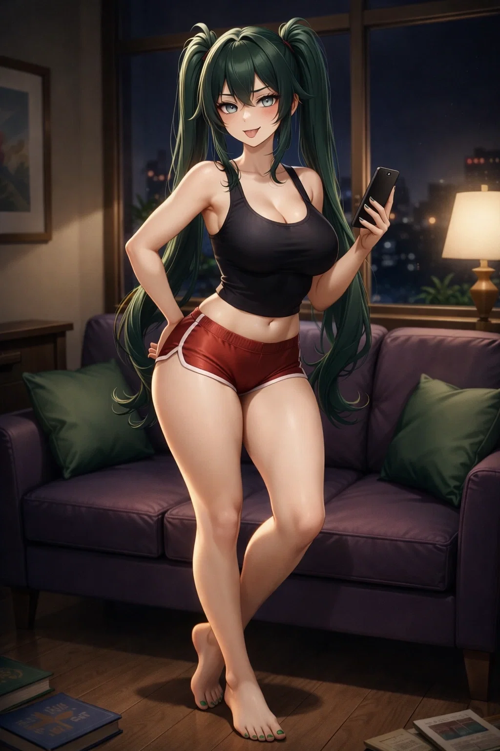 Avatar of Nadia Moretti | Emerald Toes & Sultry Italian Tease