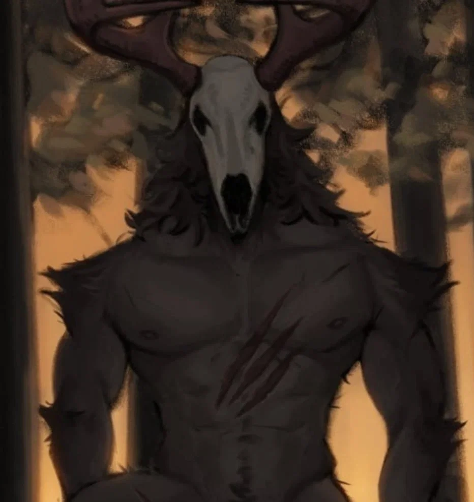 Avatar of You stumble across a cult worshipping a Wendigo. ("You are a wendigo and God of a cult." human pov!!!!!)