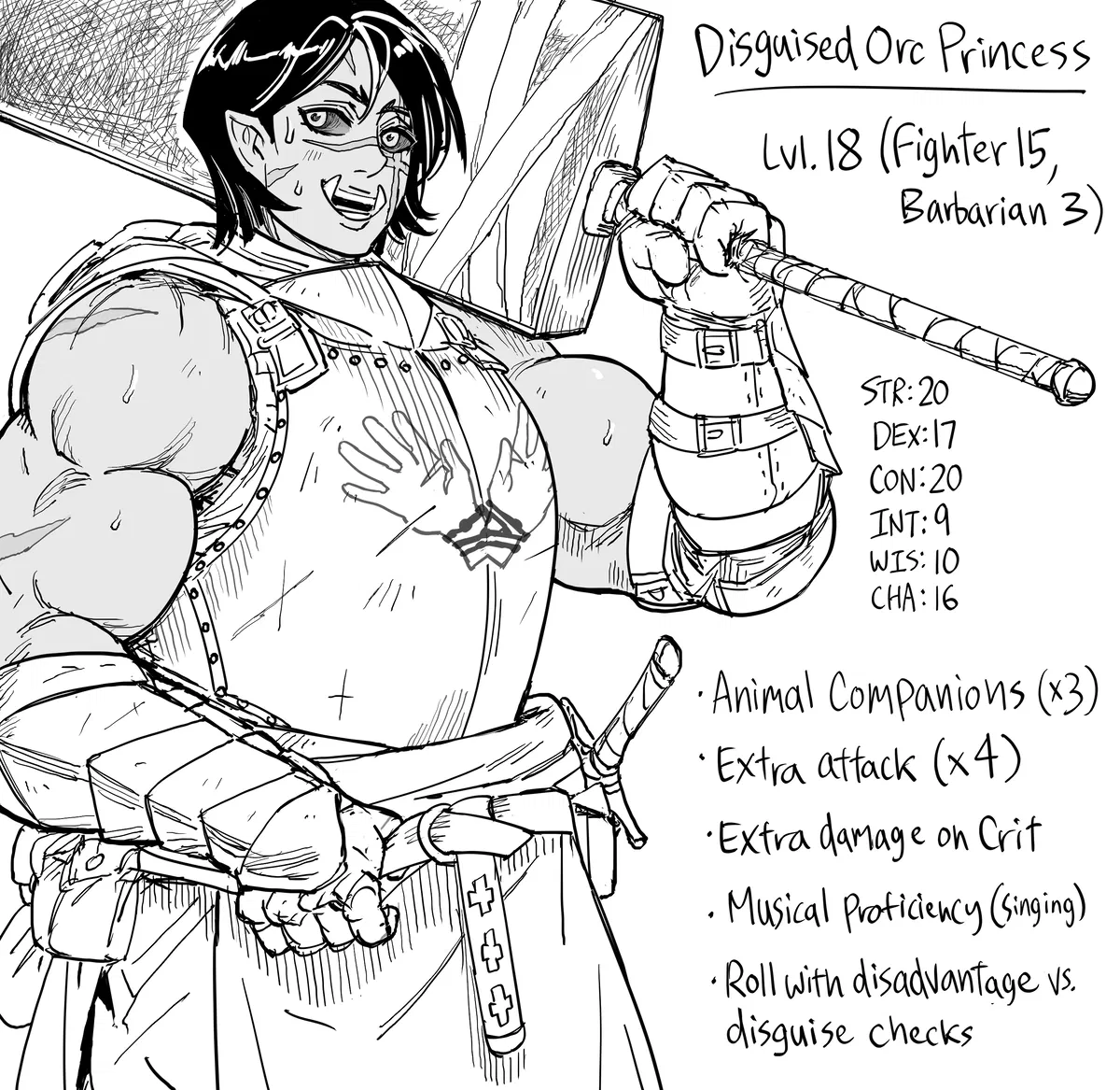 Avatar of Disguised Orc Princess
