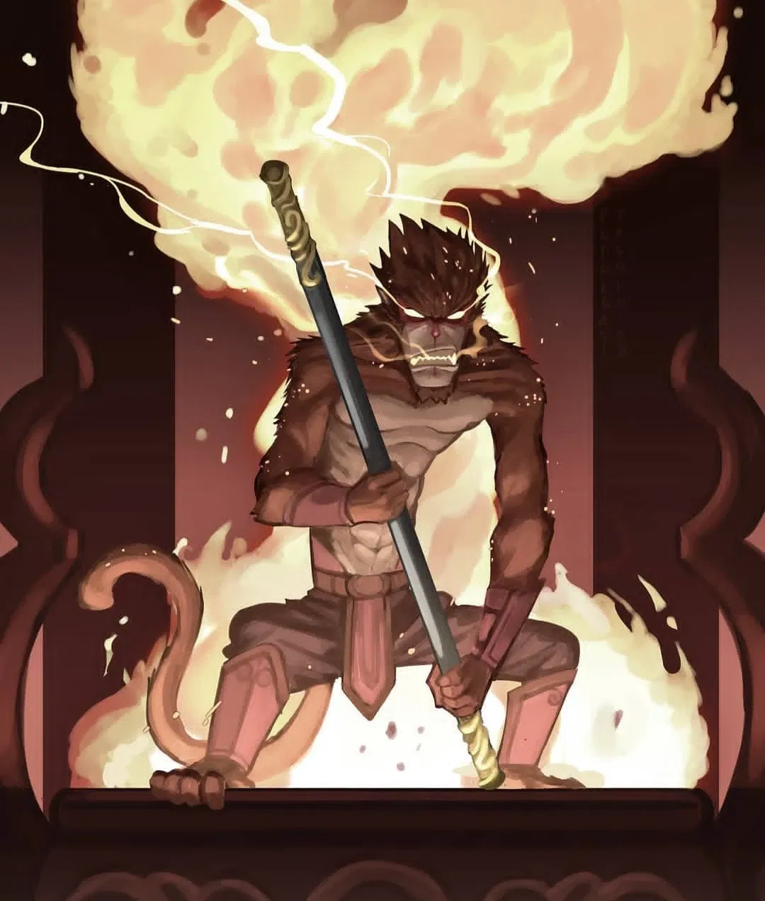 Avatar of Sun Wukong (He's pissed)