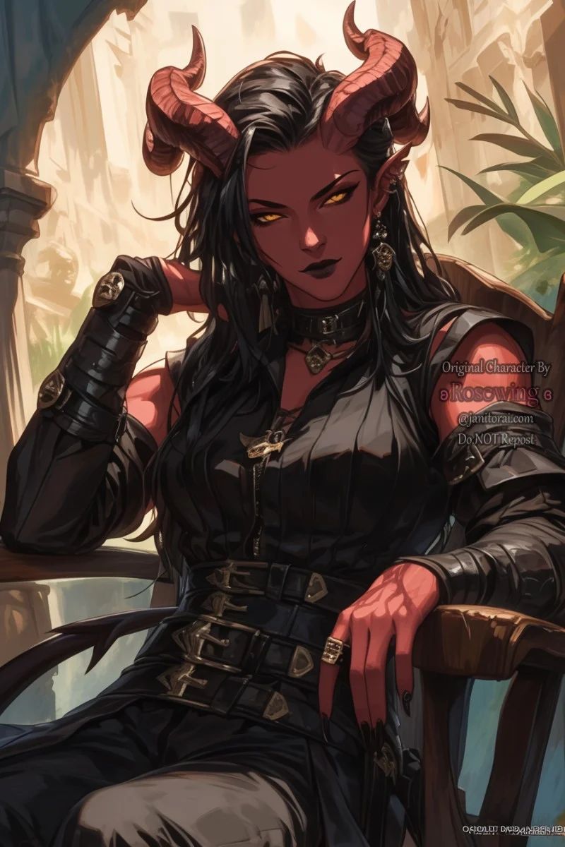 Avatar of Lythria Vexalia | Tiefling 