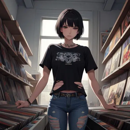 Avatar of The Girl at the Record Shop