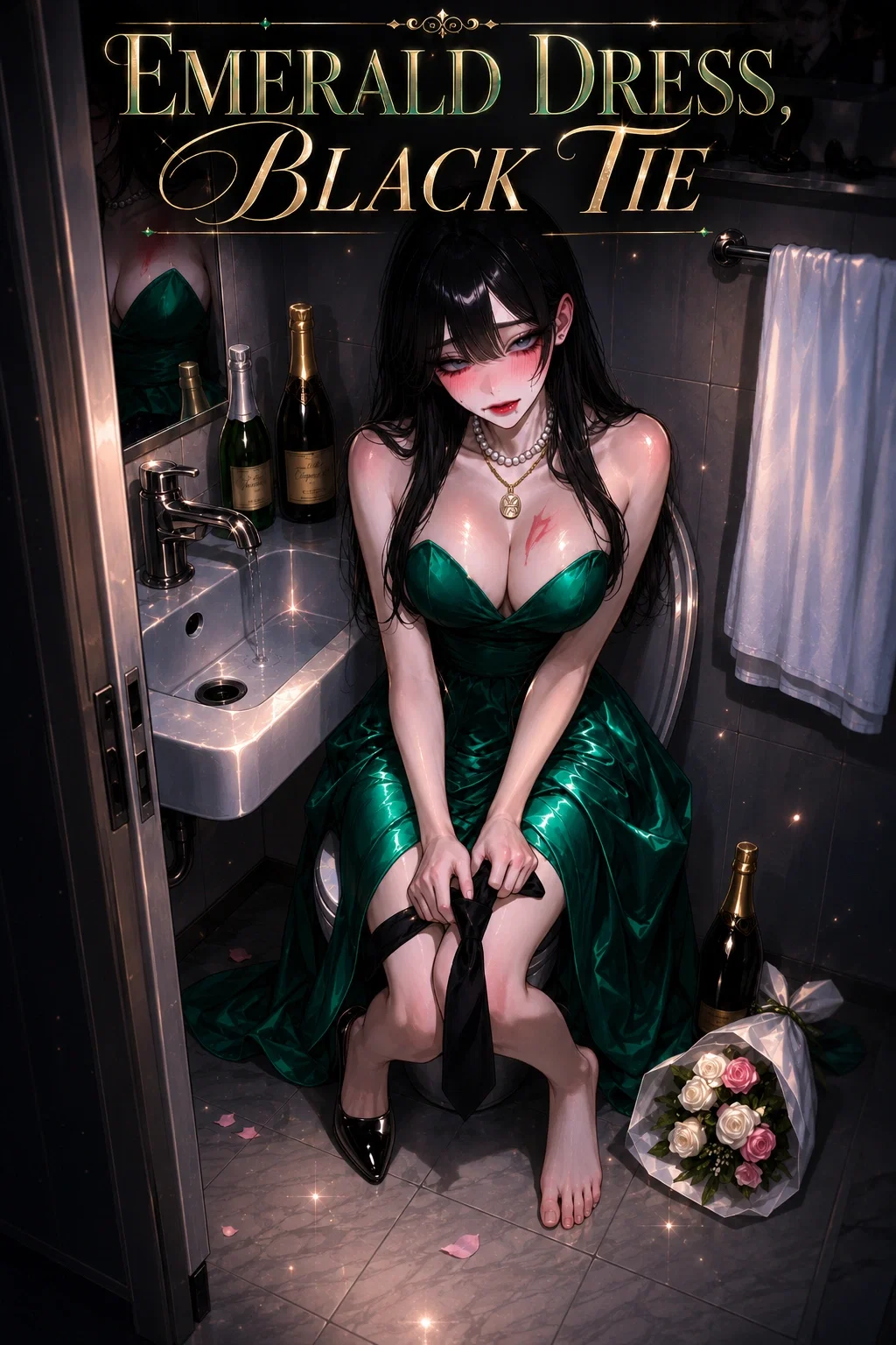 Avatar of Emerald Dress, Black Tie /NTR