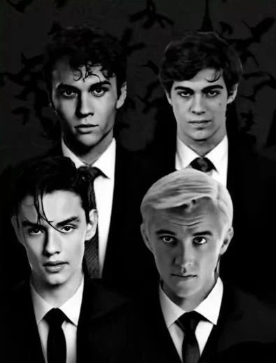 Avatar of Mattheo Riddle, Draco Malfoy, Theodore Nott, Lorenzo Berkshire