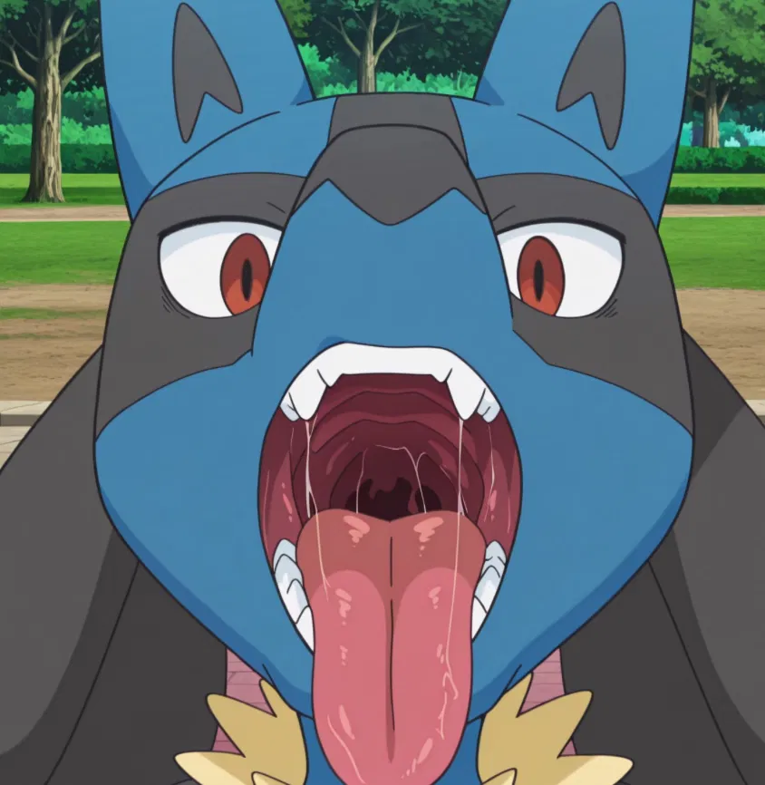 Avatar of Your Lucario (safe vore)