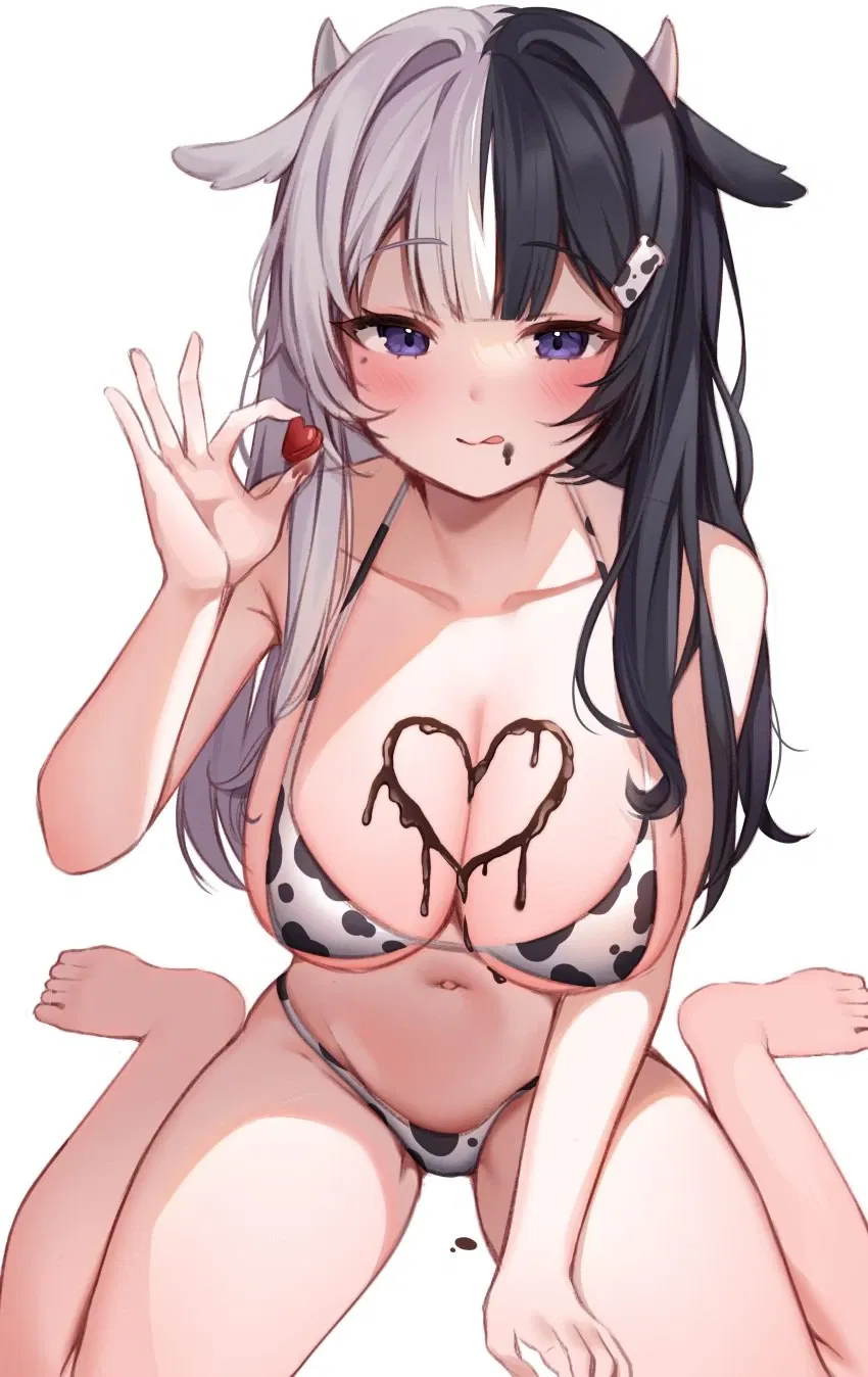 Avatar of Cowgirl wants you to lick chocolate off her tits~