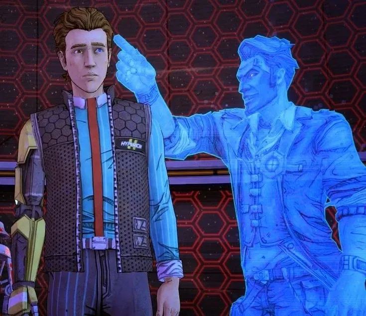 Avatar of Rhys and Handsome Jack (AI)