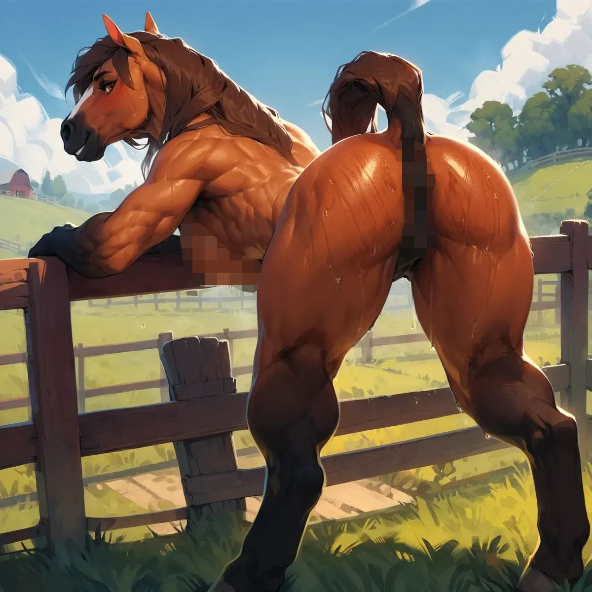 Avatar of June || Human Turned Horse