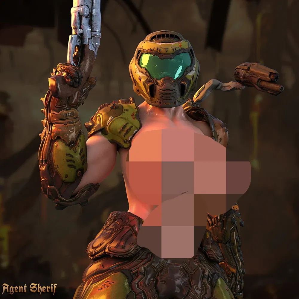Avatar of Doom Girl || Doom Slayer