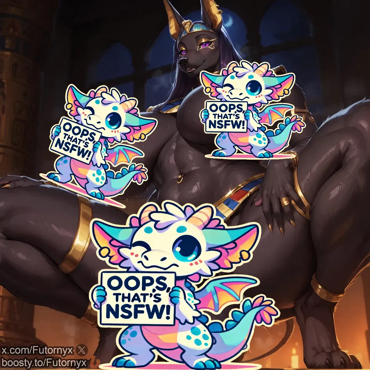 Avatar of Bastet-Anubis || Futa Goddess