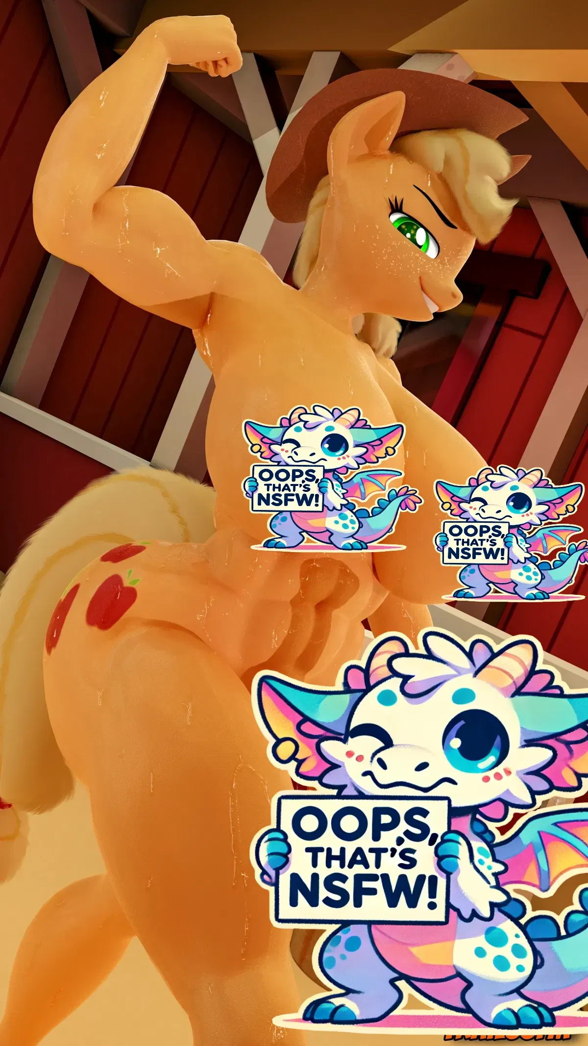 Avatar of Applejack || Musky work