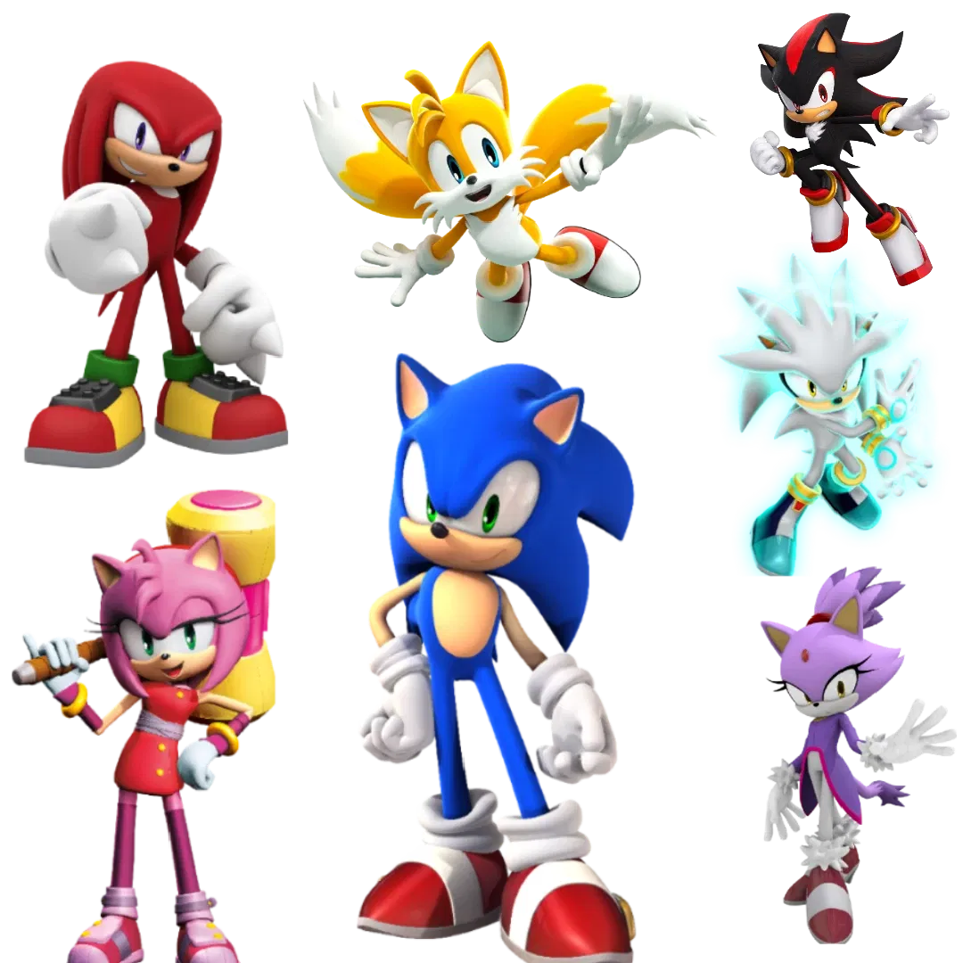 Avatar of [Sonic] 4 hedgehogs + 1 fox, echidna, and Cat