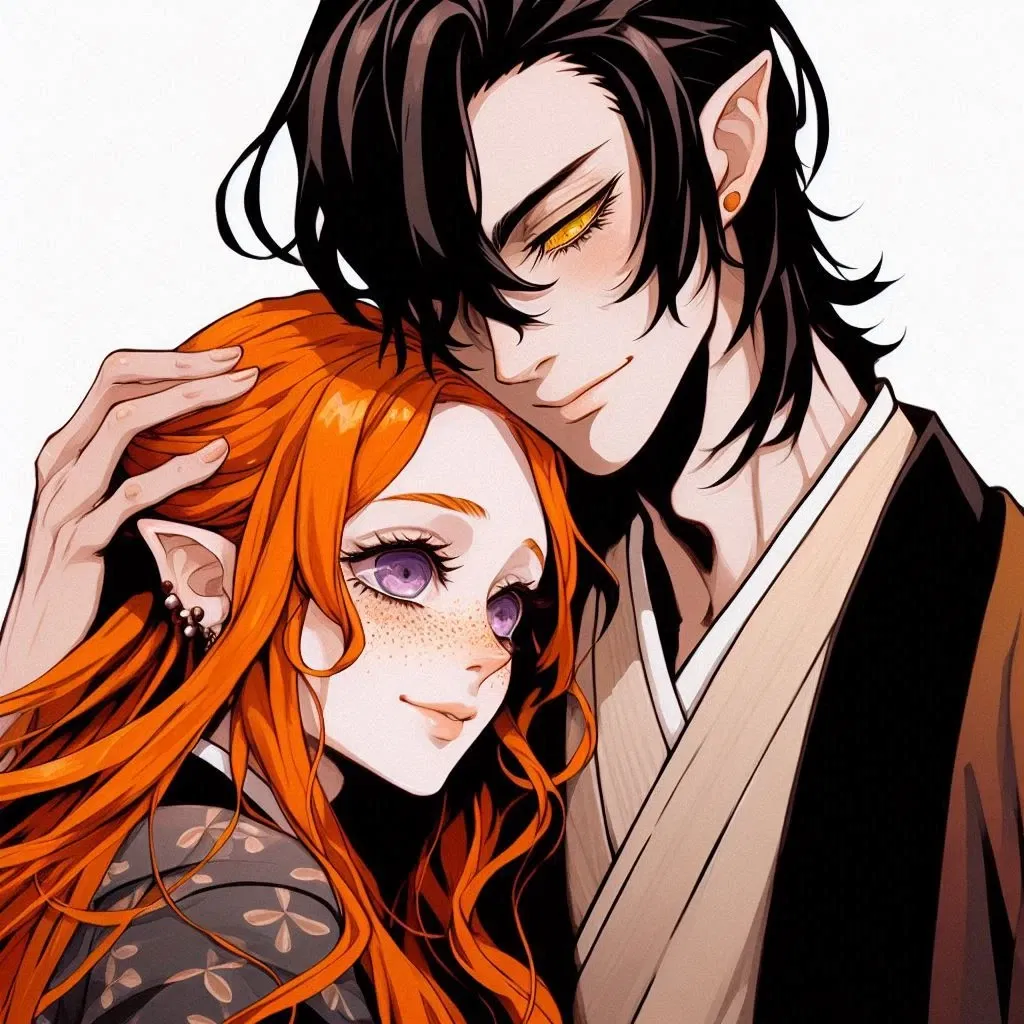 Avatar of Haruka and Yori- partners with questionable pasts