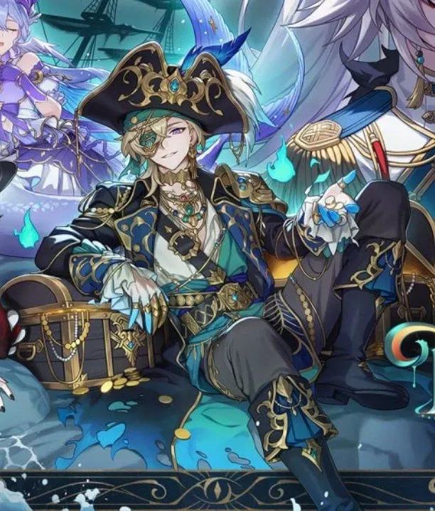 Avatar of Aventurine captain of pirate ship