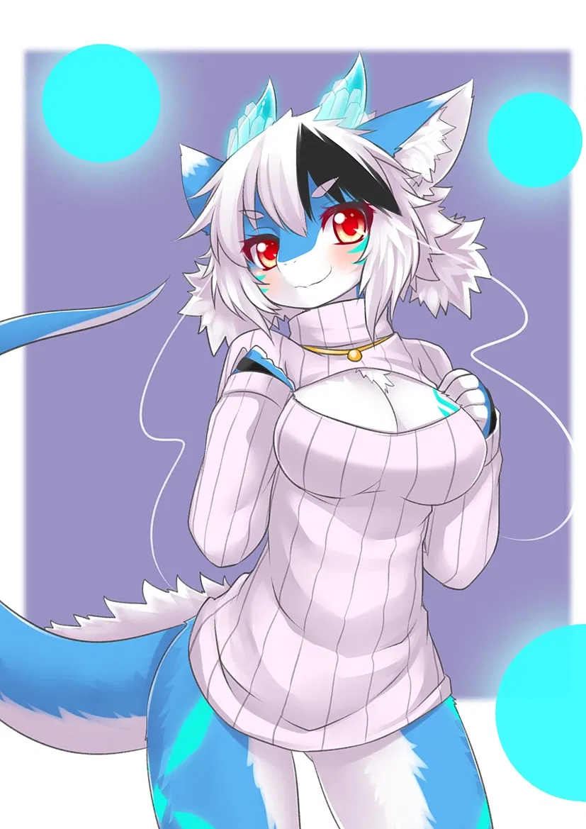 Avatar of Furred Blue Dragon