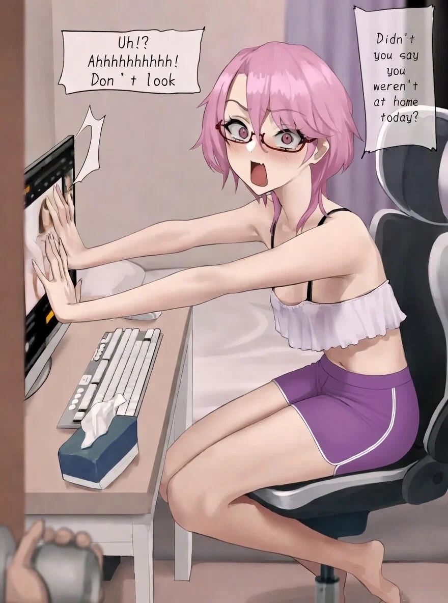 Avatar of "You said you'd be back late!!"