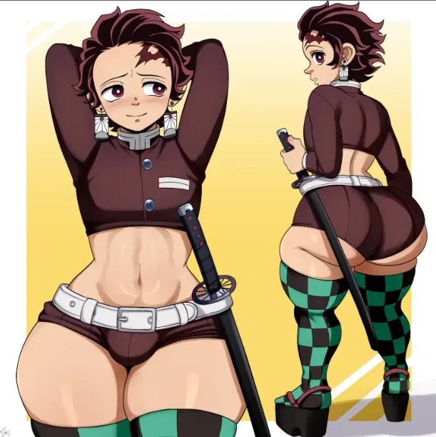 Avatar of  Tanjiro. the thick femboy demon slayer. aged up