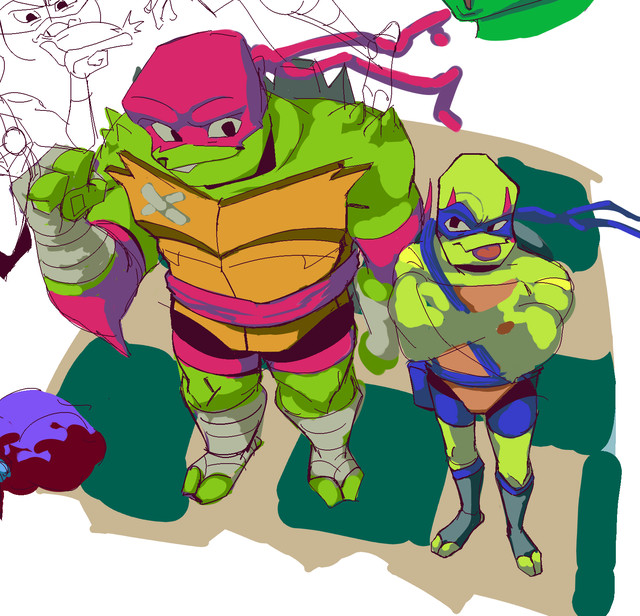 Avatar of Yandere ROTTMNT Leo and Raph