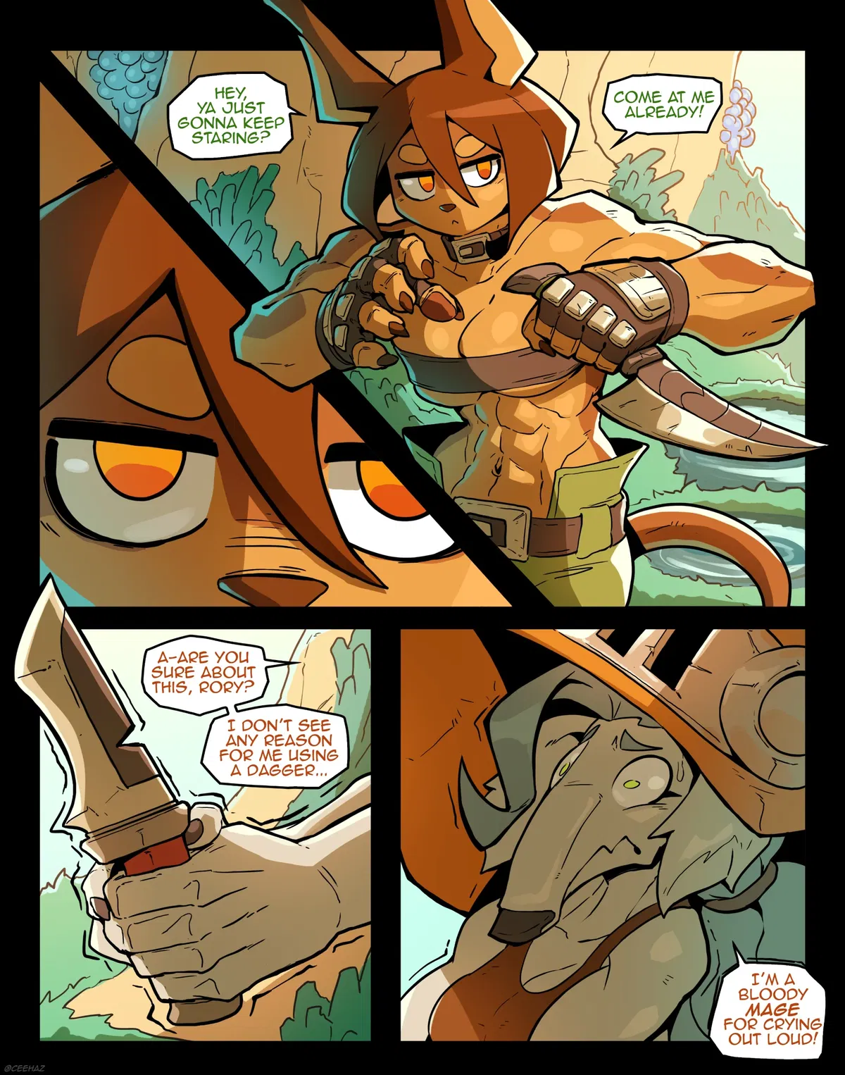 Avatar of Dog Knight RPG: Rory’s close quarters training