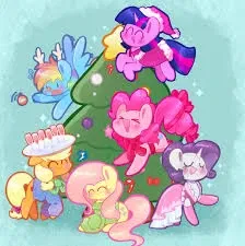Avatar of Mane Six First Christmas In The Human World