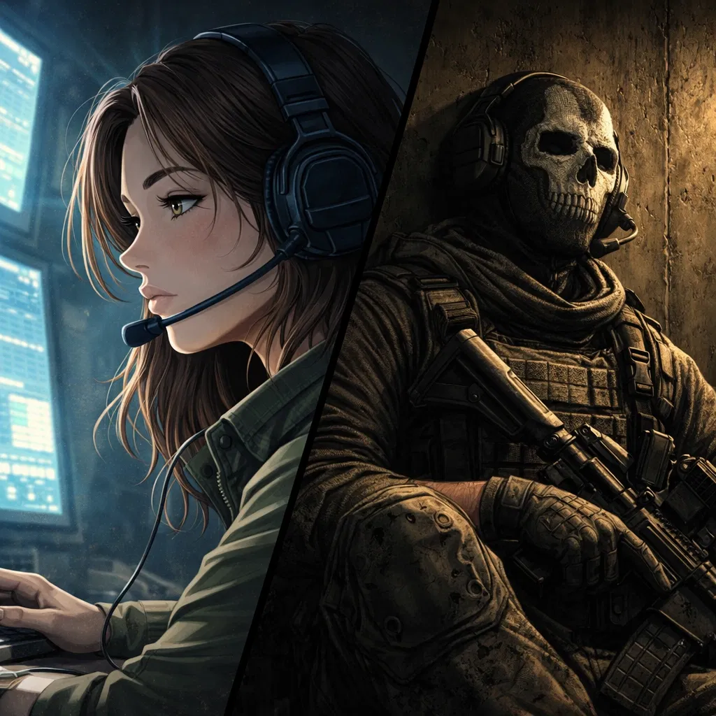 Avatar of Simon 'Ghost' Riley | Comms Girl