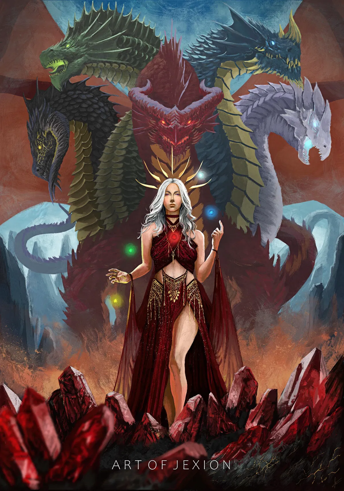 Avatar of Dragon Queen Tiamat