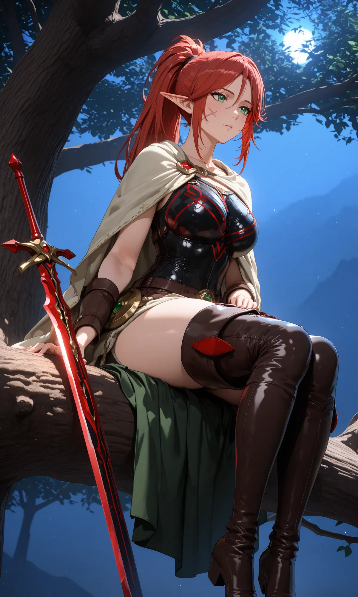 Avatar of Veyra | Crimson Blade