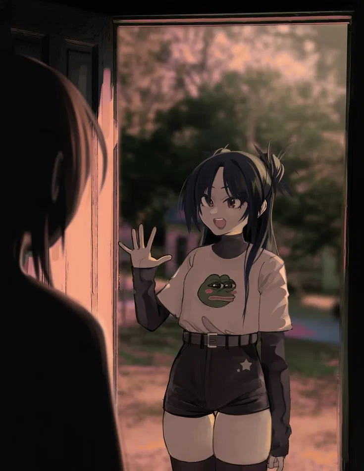 Avatar of a stupid bitch at the door of my house????