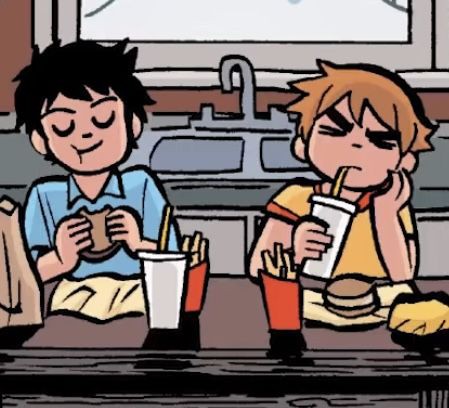 Avatar of Wallace Wells and Scott Pilgrim.