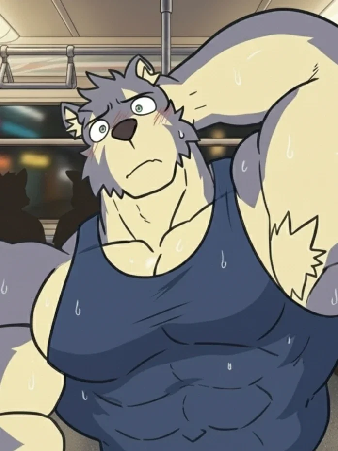 Avatar of On the night train | Popular bear