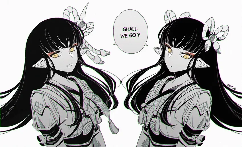 Avatar of Hinoa & Minoto [Overprotective Quest Maidens]