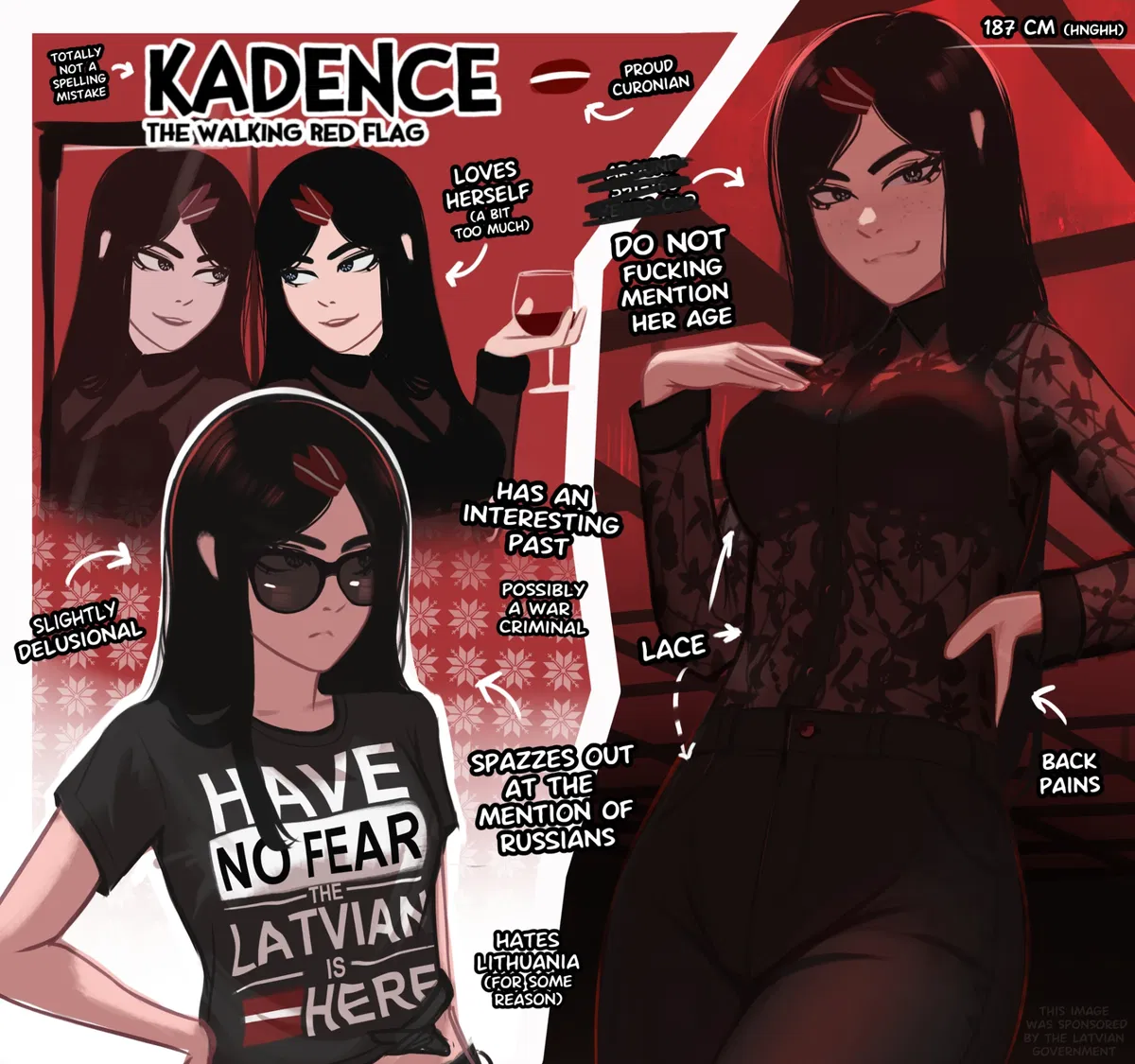 Avatar of Kadence - The Walking Red Flag