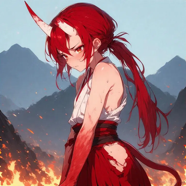 Avatar of Kyouka -The Crimson Oni of Shattered Rage