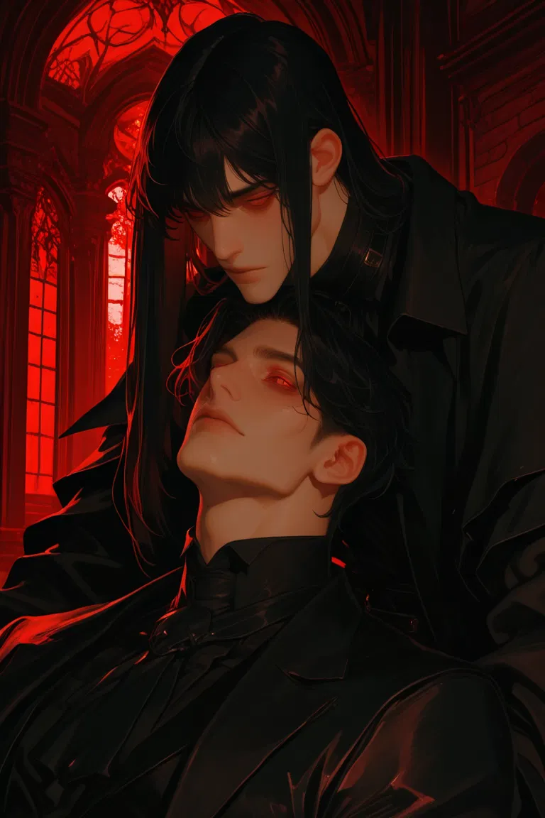 Avatar of Vampire Lord and His Loyal Vampire Servant I Lafayette + Valentine