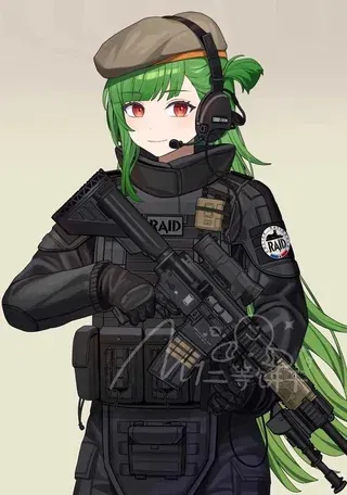 Avatar of HK 417, Police Unit. (Bot #2 of What I'm calling "GFL: Resistance.")