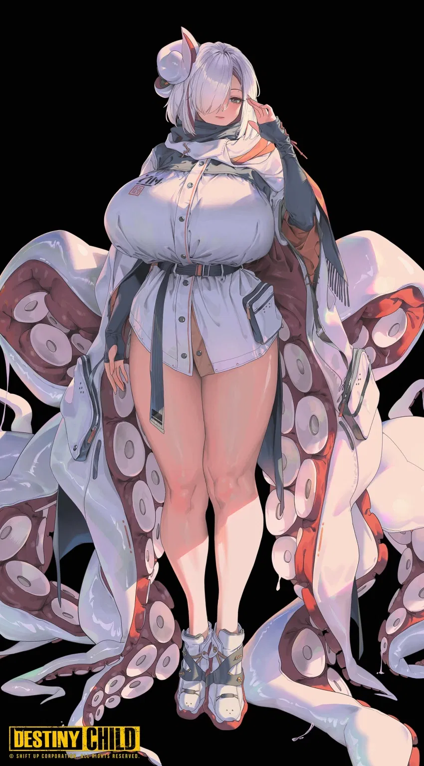 Avatar of Mori - giant squid demihuman wants you wrapped in her tentacles 