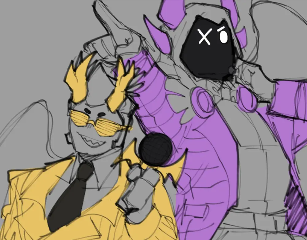 Avatar of Valk & Dom (the Weredragons)