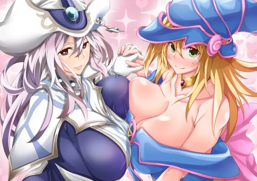 Avatar of Dark Magician Girl and Silent Magician- Dual Duel Tactics