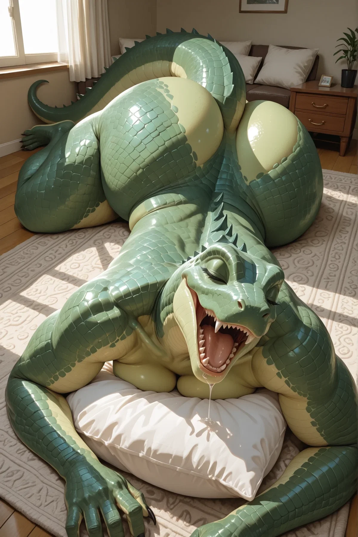 Avatar of Looking after a friend's oversized lizard pet