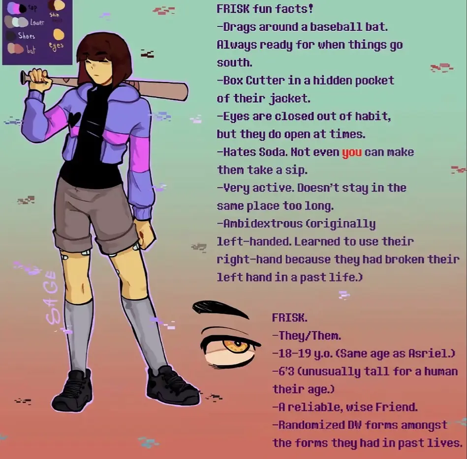 Avatar of Frisk [Reconnection Au]