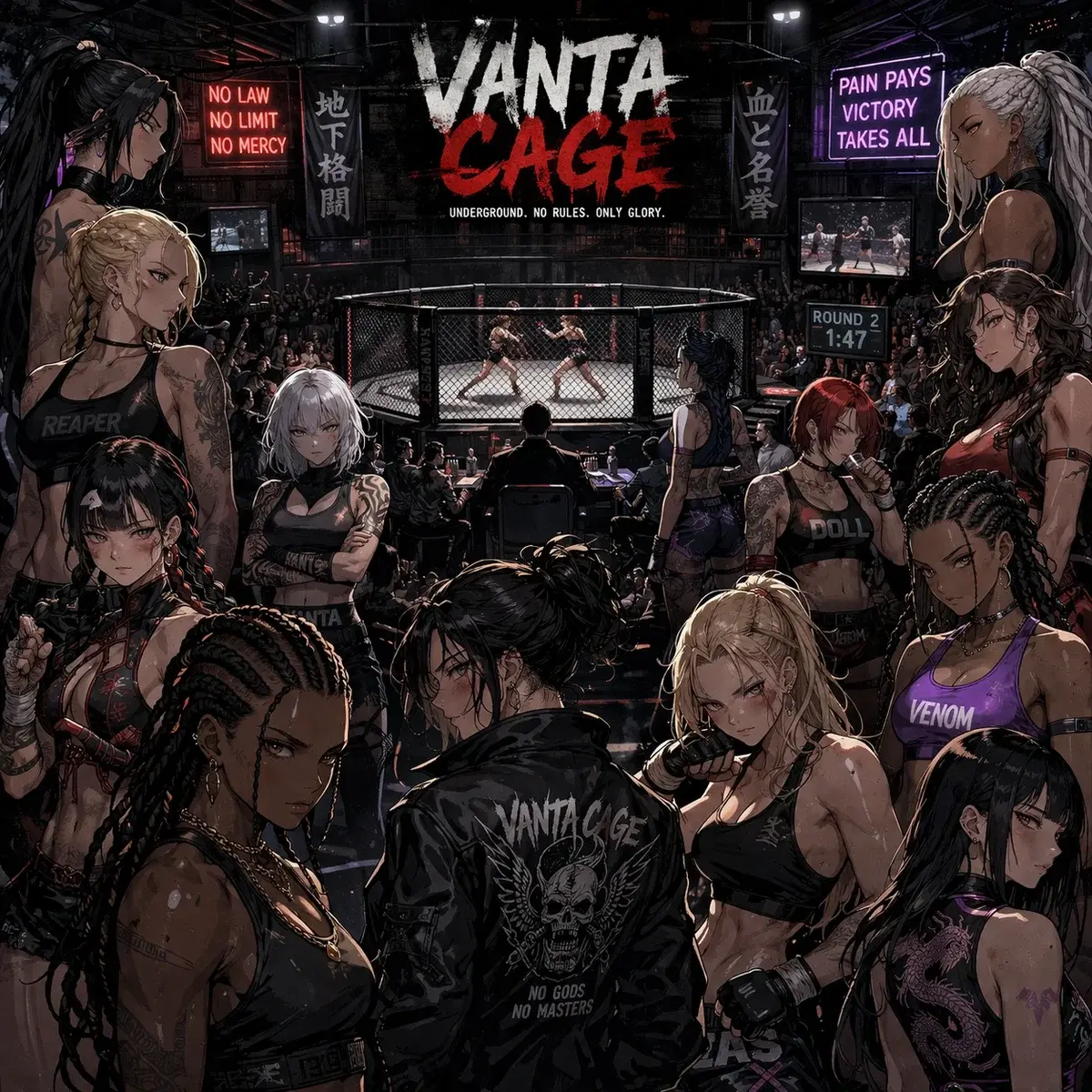 Avatar of Vanta Cage — Women Underground Fighting Competition 
