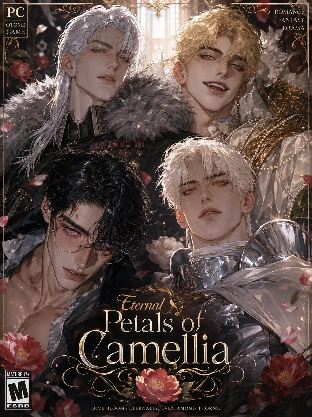 Avatar of Eternal Petals of Camellia / Got isekai'd to an otome game as a villainess where the fours male leads are planning to sacrifice  you if you aren't a decent person 